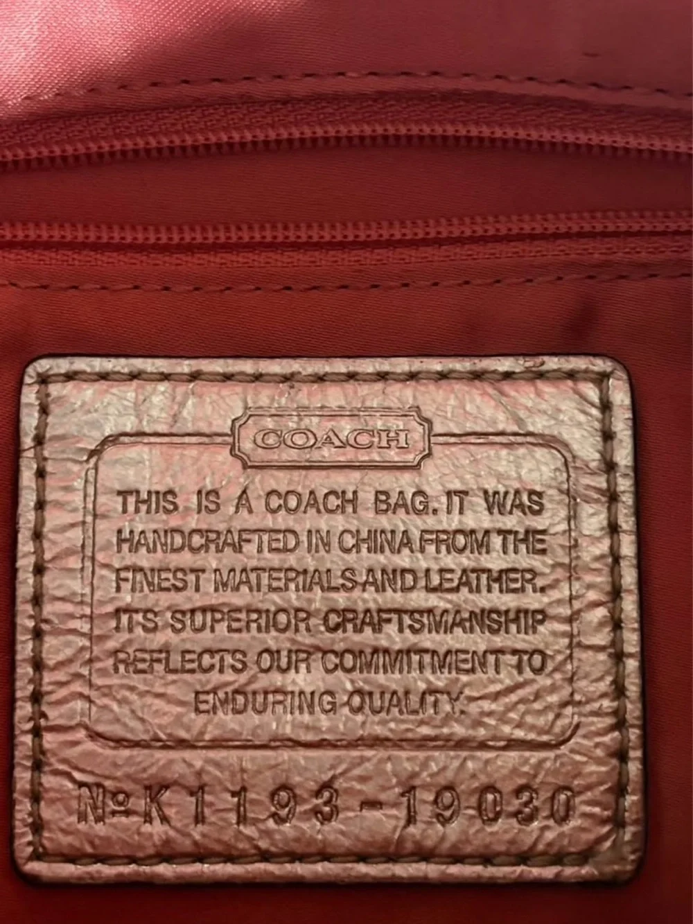 Coach Poppy Dream C Signature Scribble Print Hippie Crossbody
